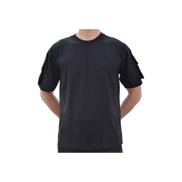 Camisetas tacticas negras miltec