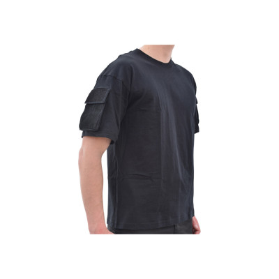 Camisetas tacticas negras miltec