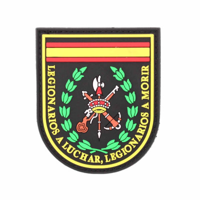 Parche 3d PVC legionarios a luchar