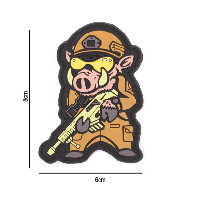 Parche jabali fusil coyote