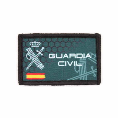 Parche sublimacion guardia civil verde