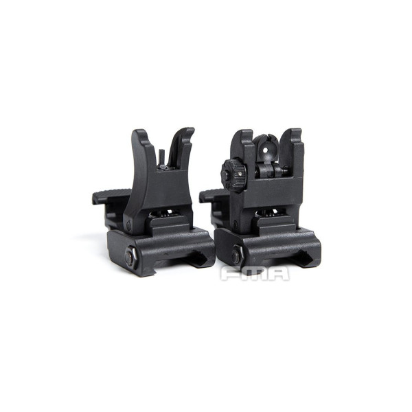 Mira alzas abatibles TB26 polimero negro