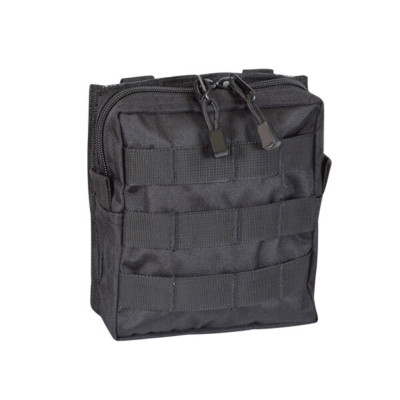 Bolsito molle rectangular negro foraventure