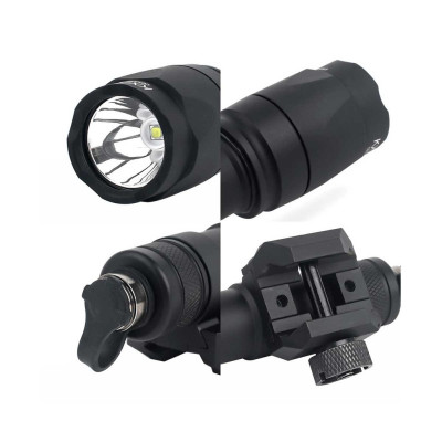 Linterna tactica WADSN M600C negra