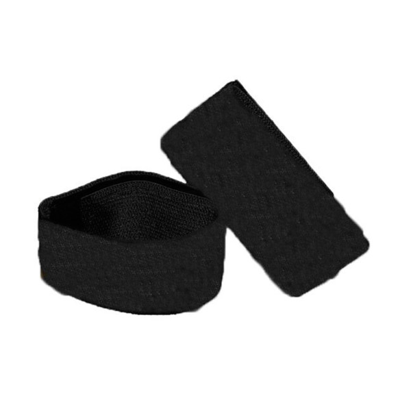 Goma pierna con velcro negra