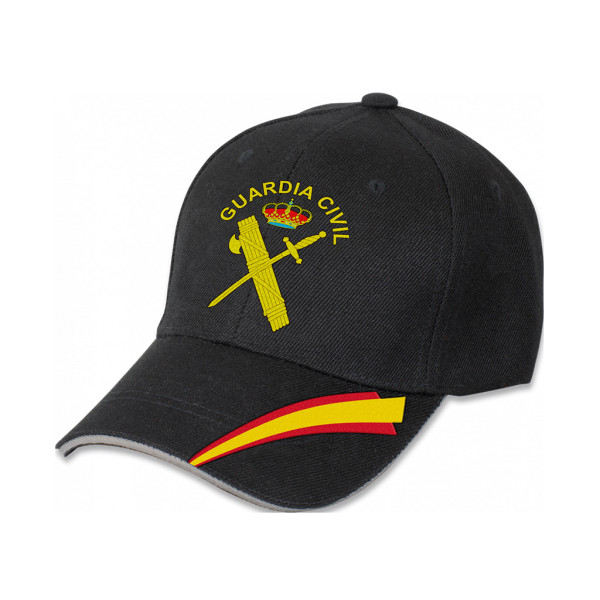 Gorra Guardia Civil barbaric negra