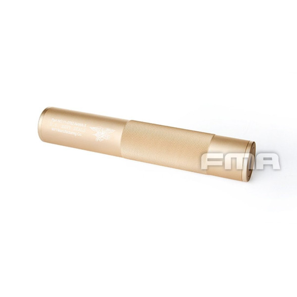 silenciador largo navy tan