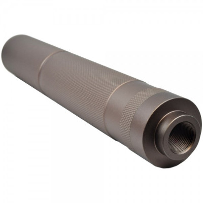 silenciador 195mm DE Knurling