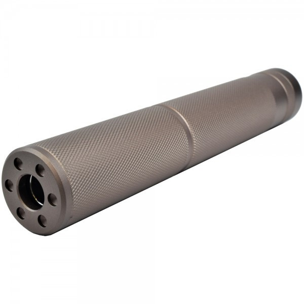 silenciador 195mm DE Knurling