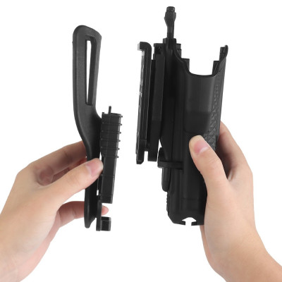 funda pistola rigida negra universal