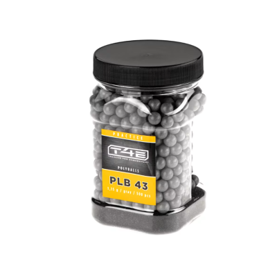 Bolas .43 practice PLB 500uds negra