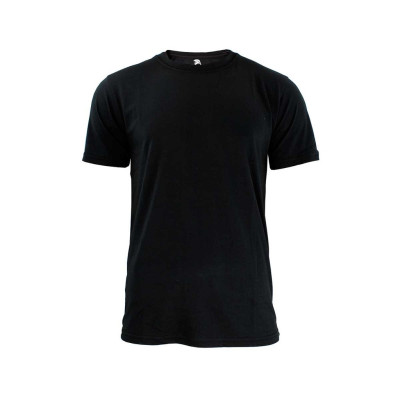 Camiseta negra lisa m/corta Immortal