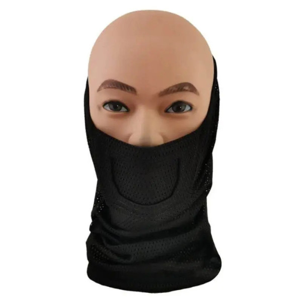 Mascara Warrior Negra Cygnus