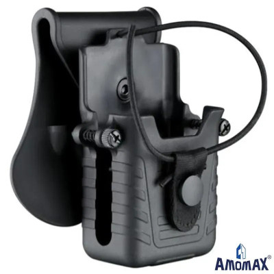 Funda radio amomax negra
