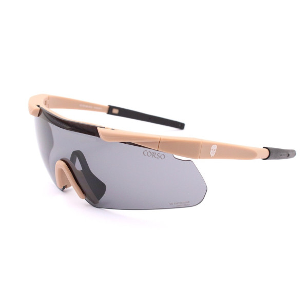 Gafas Corso Revenge Stern 3 lentes coyote