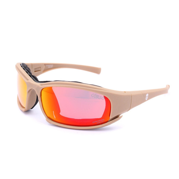 Gafas Corso Revenge Deck 4 lentes coyote