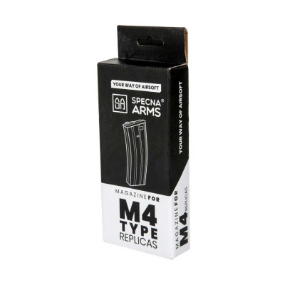Cargador M4 metalico 120bbs negro