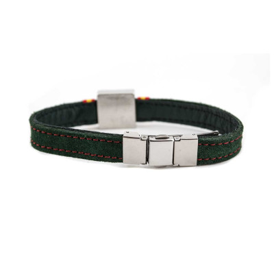 Pulsera chapa guardia civil españa verde