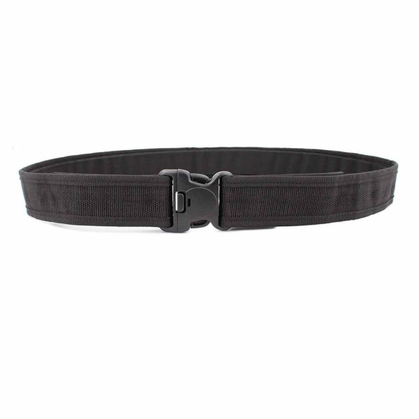 Ceñidor hebilla seguridad redonda 120cm negro