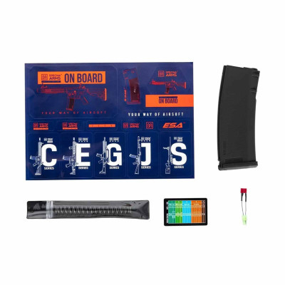Fusil M4 SA-F05-RL  Flex gen2 Hal ETU light ops stock negro