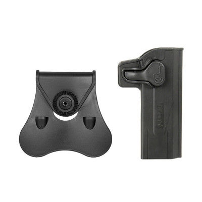 Funda rigida hicapa negra amomax