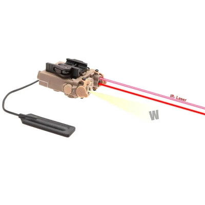 Dbal-A2 Linterna Laser Rojo + IR DE