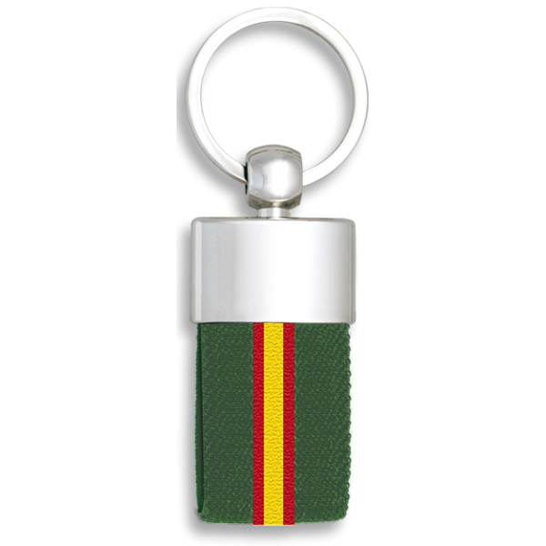 Llavero albainox bandera esp/verde