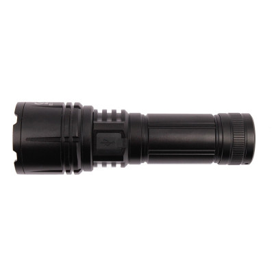 Linterna arsenic Mod 1 recargable con funda negra