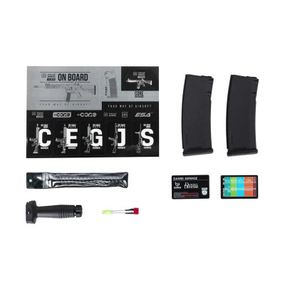fusil SA daniel defense SA-C19 CORE gen2 HAL ETU ASG Negro