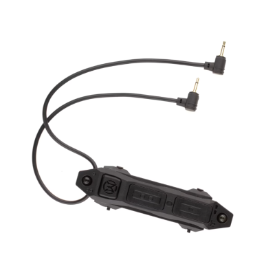 Interruptor dual de 2,5mm wadsn Negro
