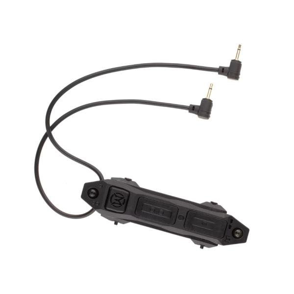 Interruptor dual de 2,5mm wadsn Negro