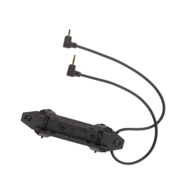 Interruptor dual de 2,5mm wadsn Negro