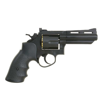 Revolver HFC Negro Gas 6mm Plastico