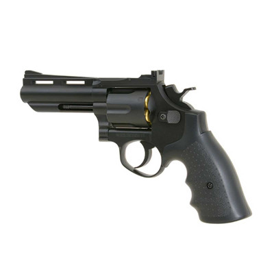 Revolver HFC Negro Gas 6mm Plastico