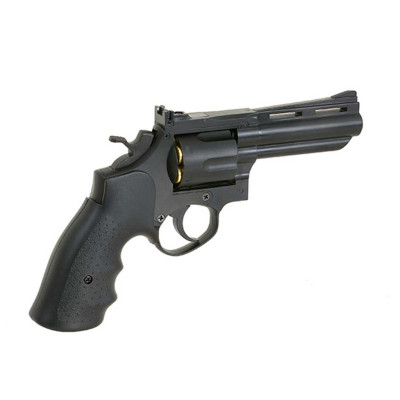 Revolver HFC Negro Gas 6mm Plastico
