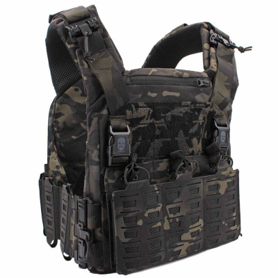 Chaleco Mk5 multicam negro corso