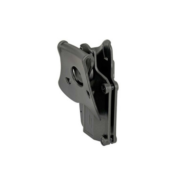 Funda pistola rigida universal zurdos negra