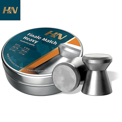Perdigones heavy 4,5 500uds H&N