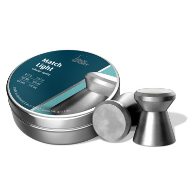 Perdigon match light 4,49 500 uds H&N