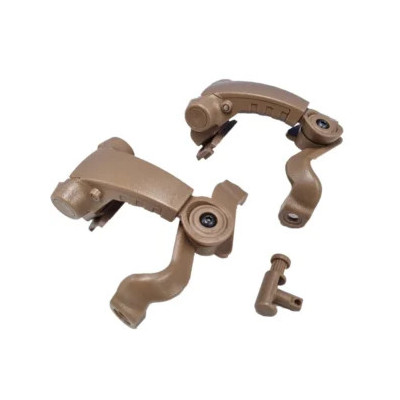 Kit montaje adaptador a rail M32 earmor coyote