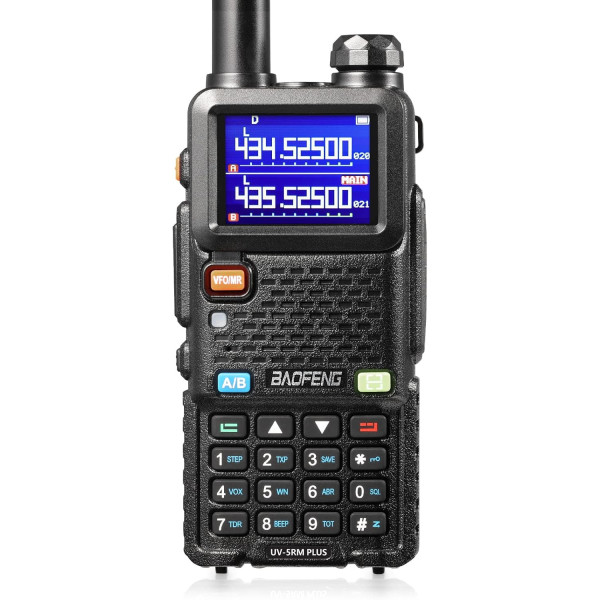 Radio baofeng negra 5RM