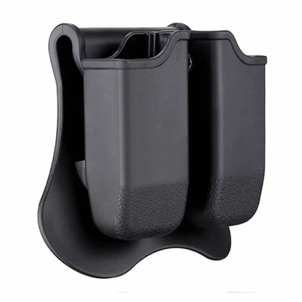 Funda rigida doble cargador pistola amomax negra
