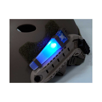 Linterna FMA velcro Azul/ funda