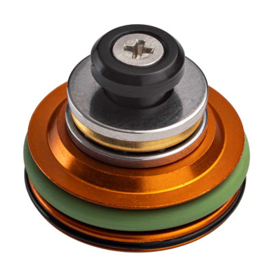 Cabeza piston AEG FPS ERGAL doble junta c/rodamientos naranja