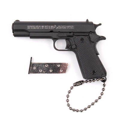 Llavero BH pistola 1911 7cm negro