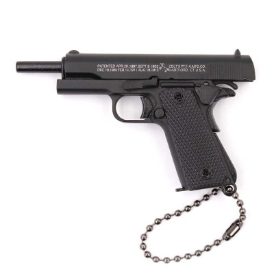 Llavero BH pistola 1911 7cm negro
