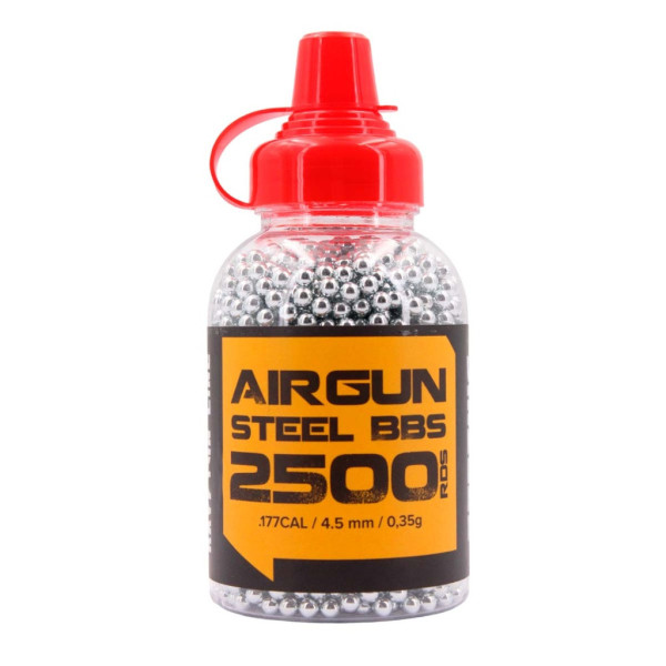 Bolas Acero 2500bbs 4,5mm
