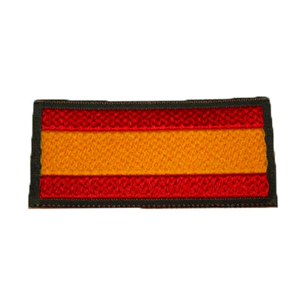 Parche banderita española hombro c/velcro verde