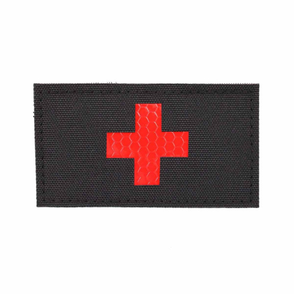Parche medical reflectante negro IW