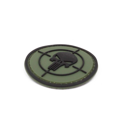 Parche PVC punisher diana verde